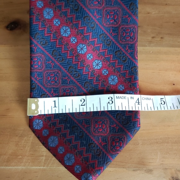 JCP Accessories Jcp Blue Red Mens Dress Suit Tie Poshmark